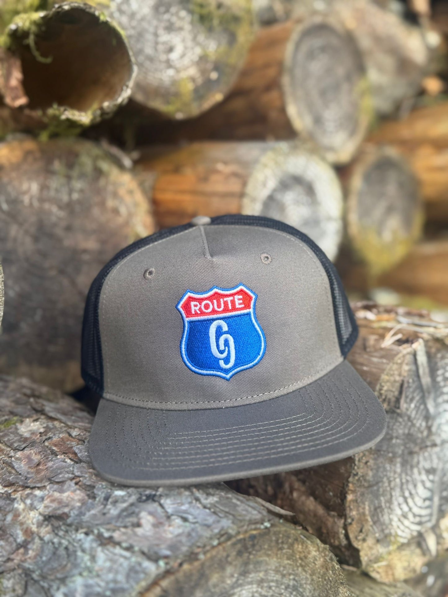 Route CG Trucker Snapback - Walnut