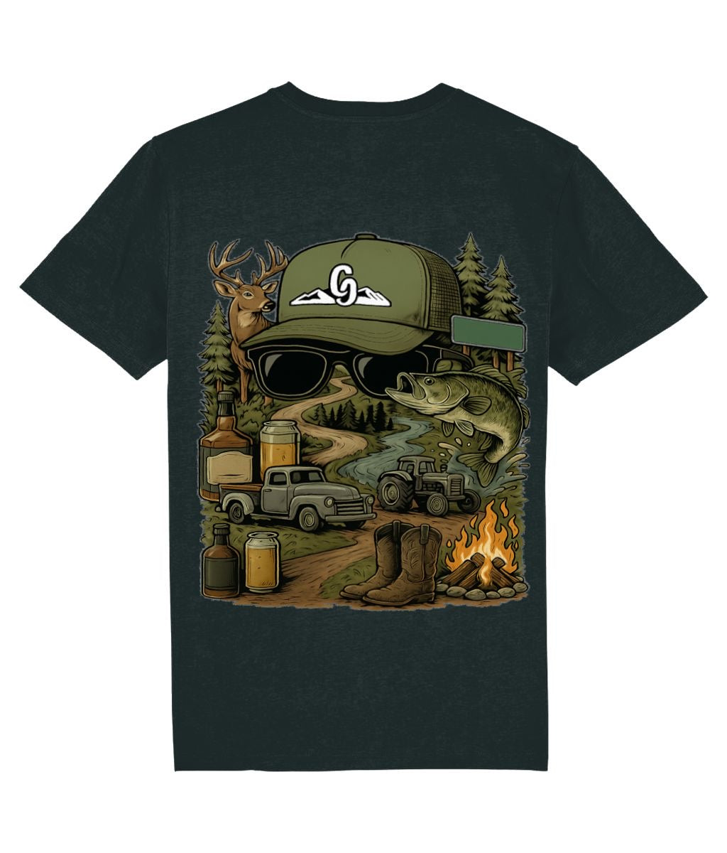 CG Country Roots T-Shirt (Black)