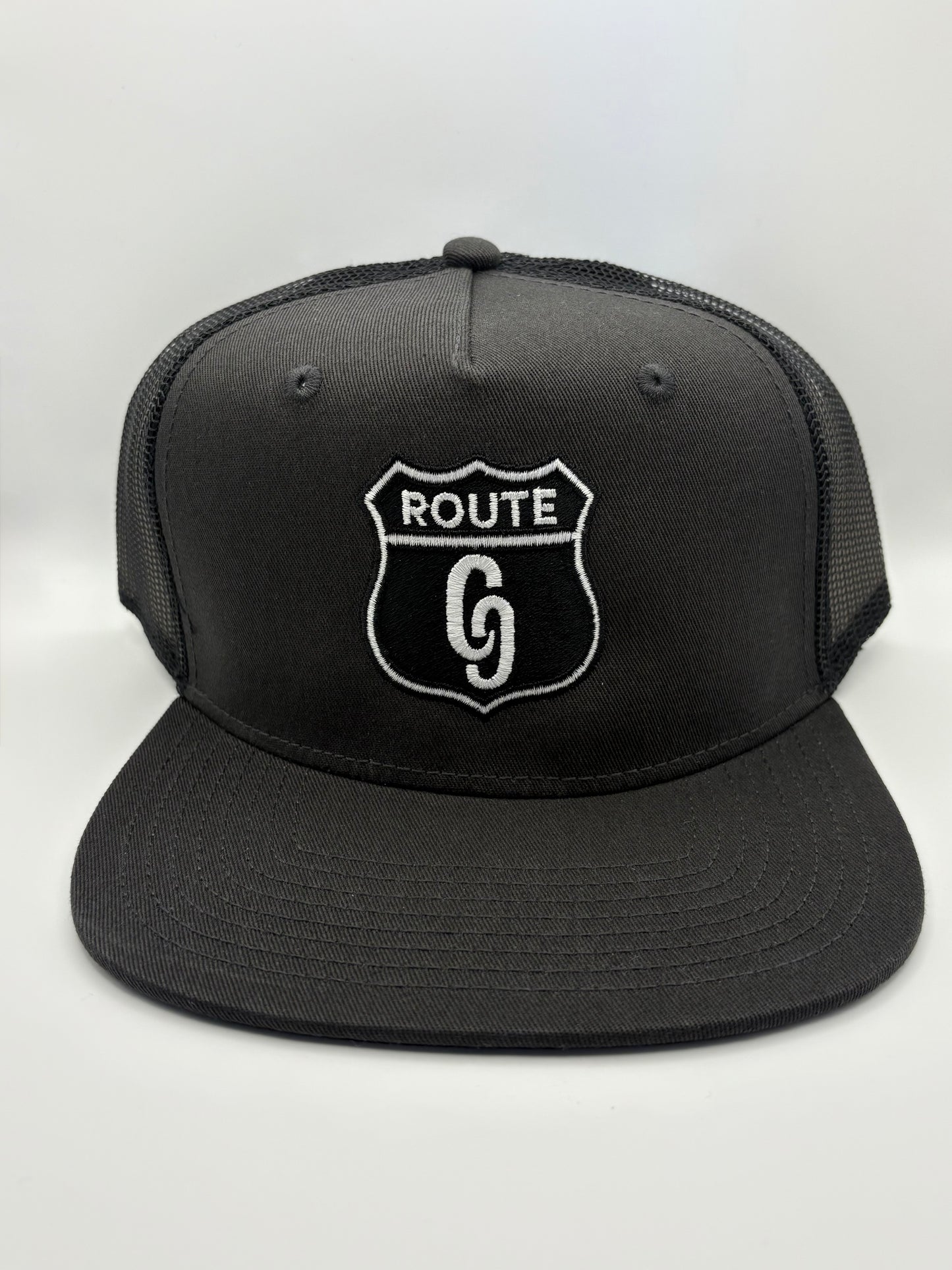 Route CG Trucker Snapback - Black
