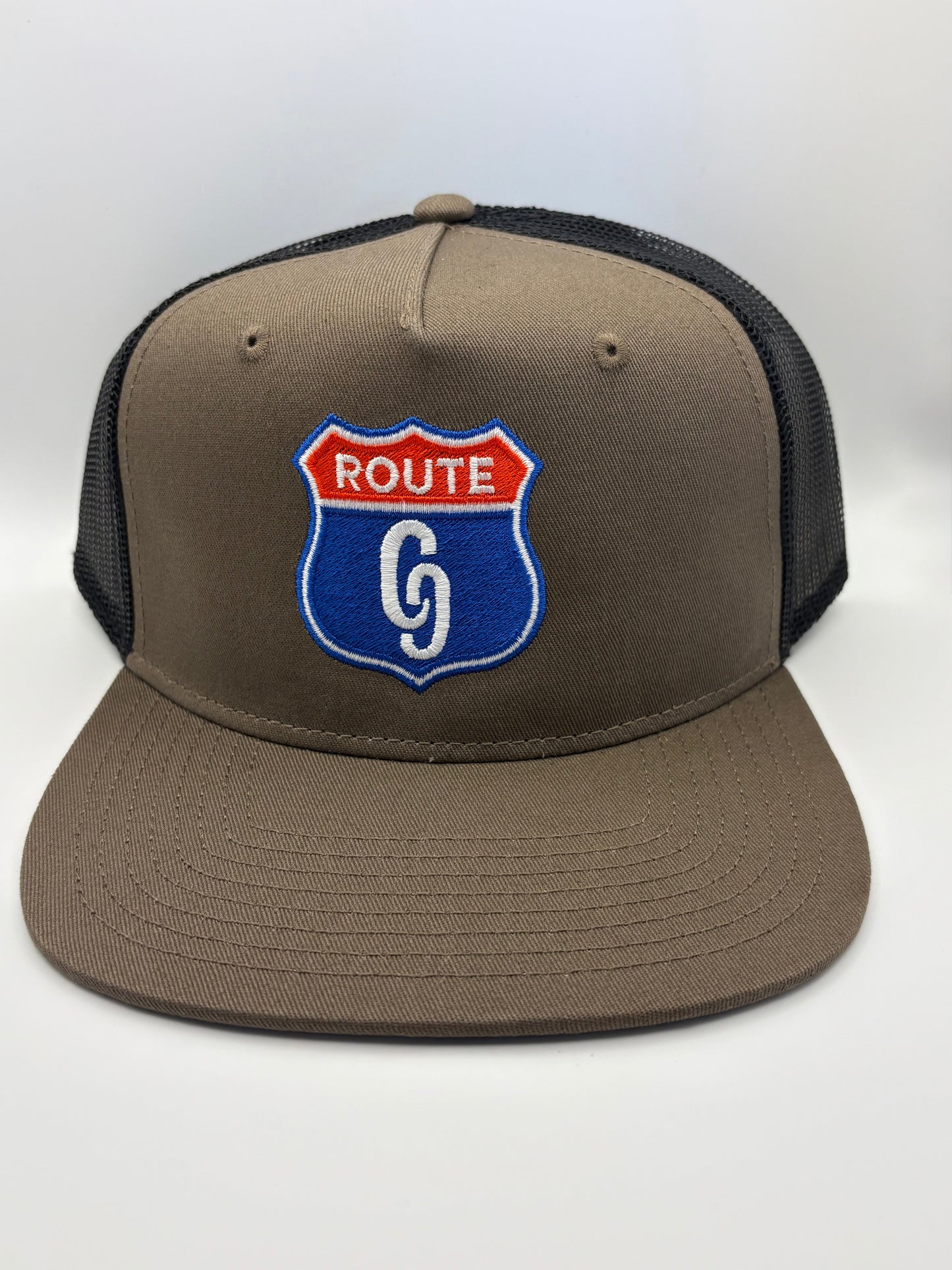 Route CG Trucker Snapback - Walnut