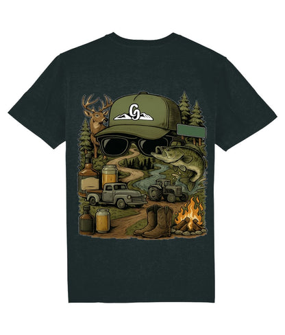 CG Country Roots T-Shirt (Black)