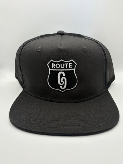 Route CG Trucker Snapback - Black