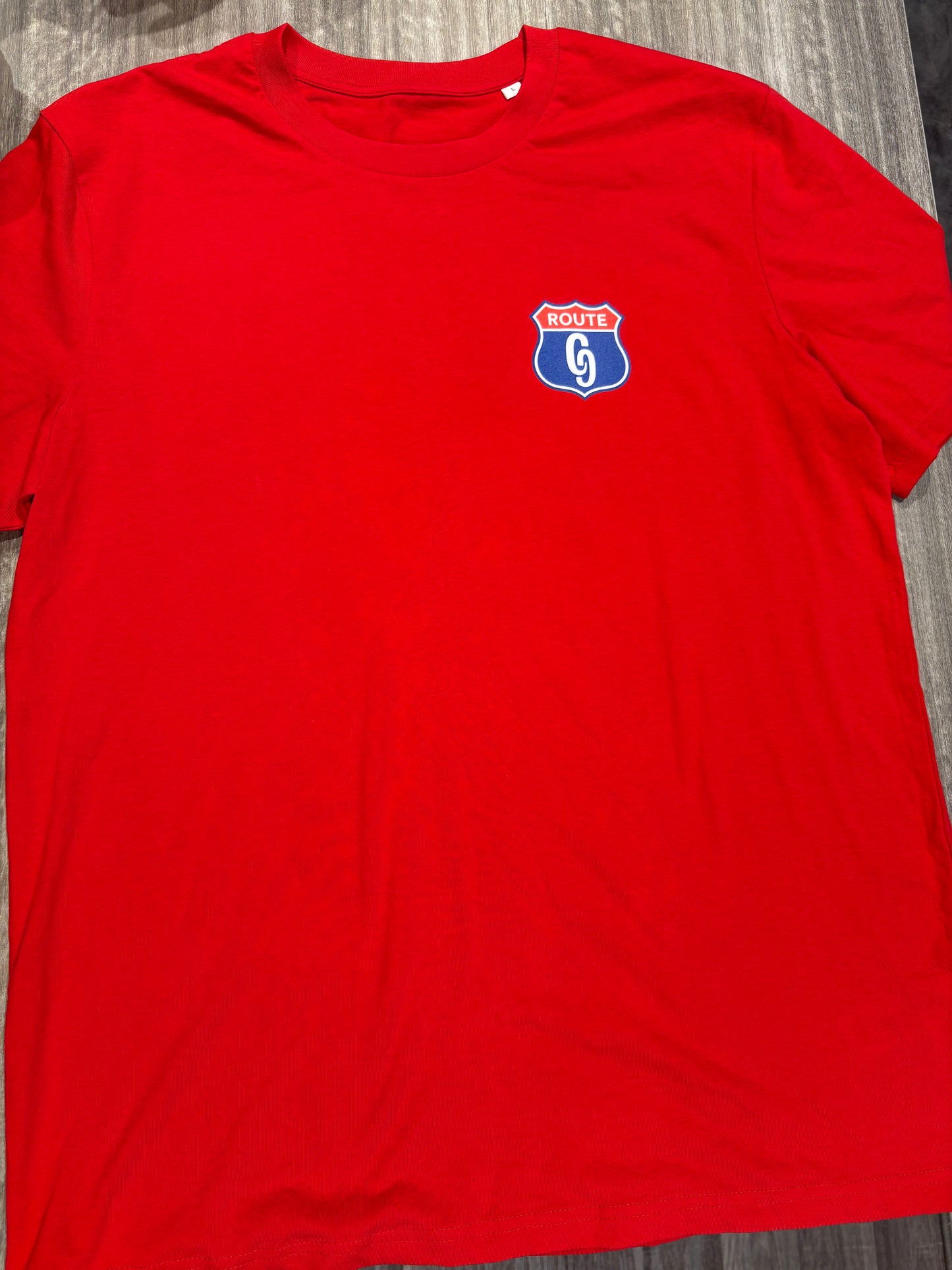 Route CG T-shirt Red