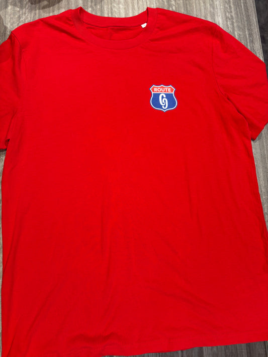 Route CG T-shirt Red